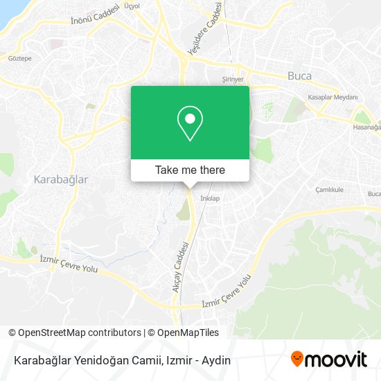 Karabağlar Yenidoğan Camii map