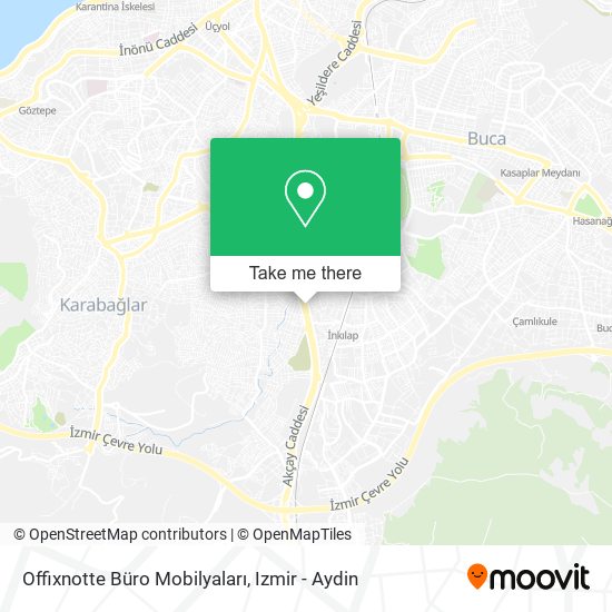 Offixnotte Büro Mobilyaları map