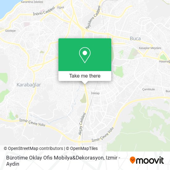 Bürotime Oklay Ofis Mobilya&Dekorasyon map