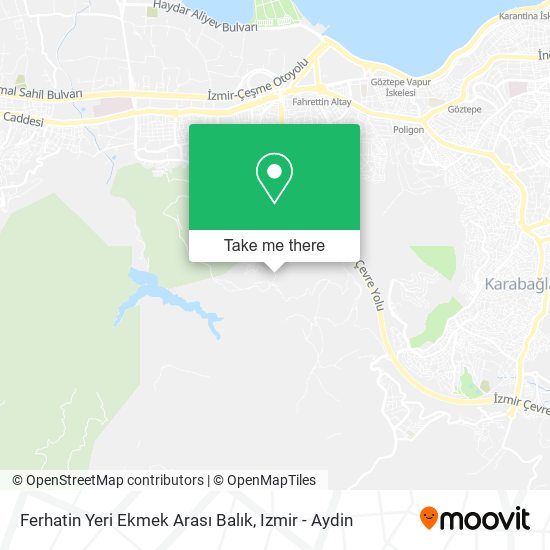 Ferhatin Yeri Ekmek Arası Balık map