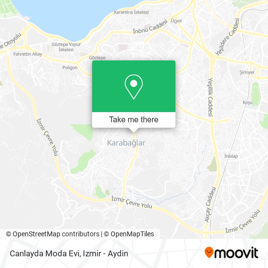 Canlayda Moda Evi map