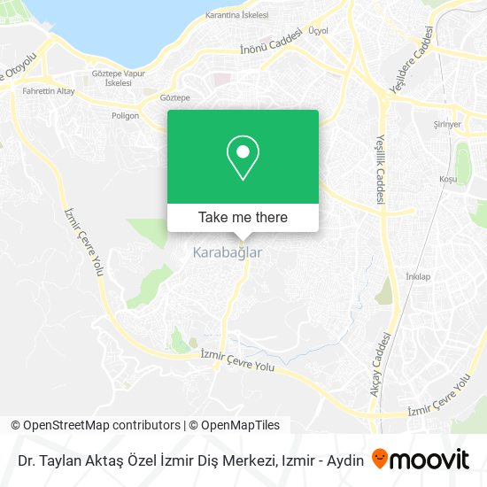 Dr. Taylan Aktaş Özel İzmir Diş Merkezi map