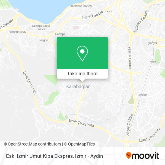Eski Izmir Umut Kipa Ekspres map