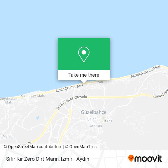 Sıfır Kir Zero Dirt Marin map