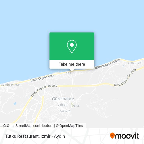 Tutku Restaurant map