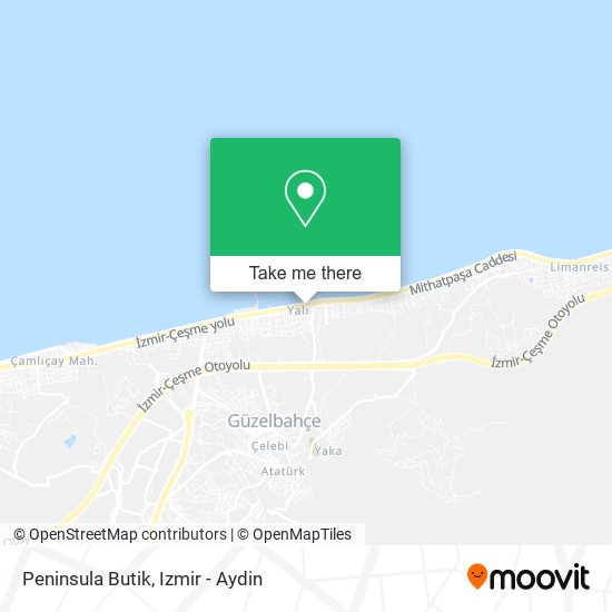 Peninsula Butik map