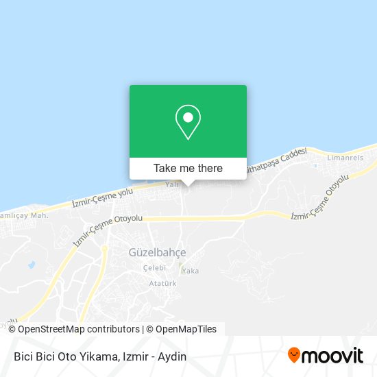 Bici Bici Oto Yikama map