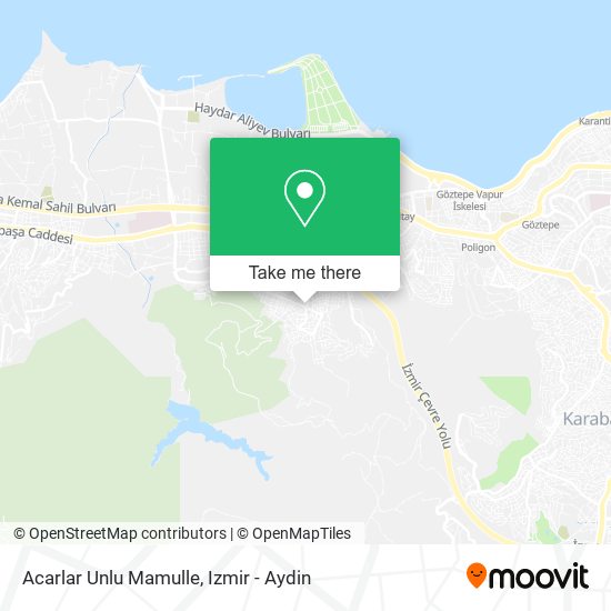Acarlar Unlu Mamulle map