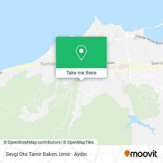 Sevgi Oto Tamir Bakım map