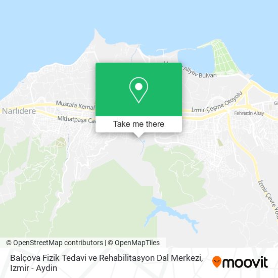 Balçova Fizik Tedavi ve Rehabilitasyon Dal Merkezi map