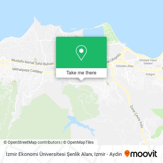 İzmir Ekonomi Üniversitesi Şenlik Alanı map