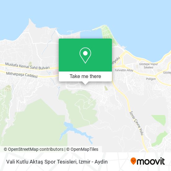 Vali Kutlu Aktaş Spor Tesisleri map