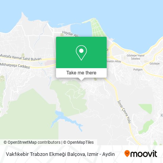 Vakfıkebir Trabzon Ekmeği Balçova map