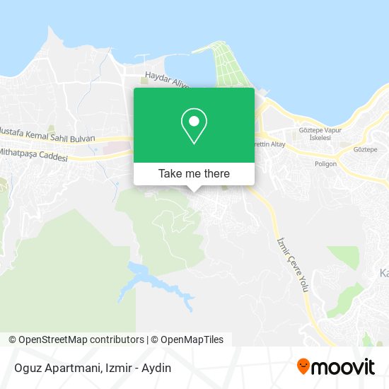 Oguz Apartmani map