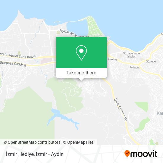 İzmir Hediye map