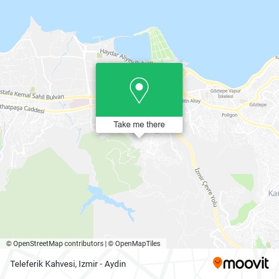 Teleferik Kahvesi map