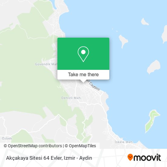 Akçakaya Sitesi 64 Evler map