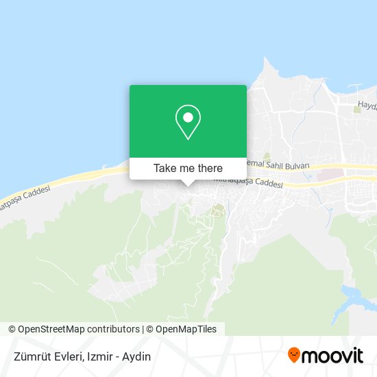 Zümrüt Evleri map
