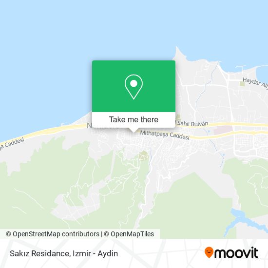 Sakız Residance map