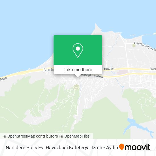 Narlidere Polis Evi Havuzbasi Kafeterya map