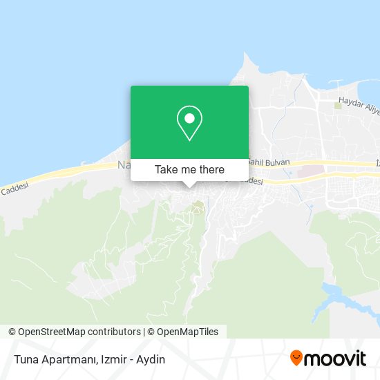 Tuna Apartmanı map