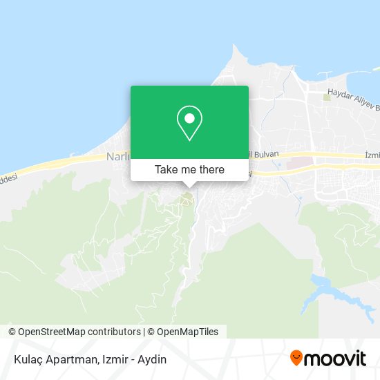 Kulaç Apartman map