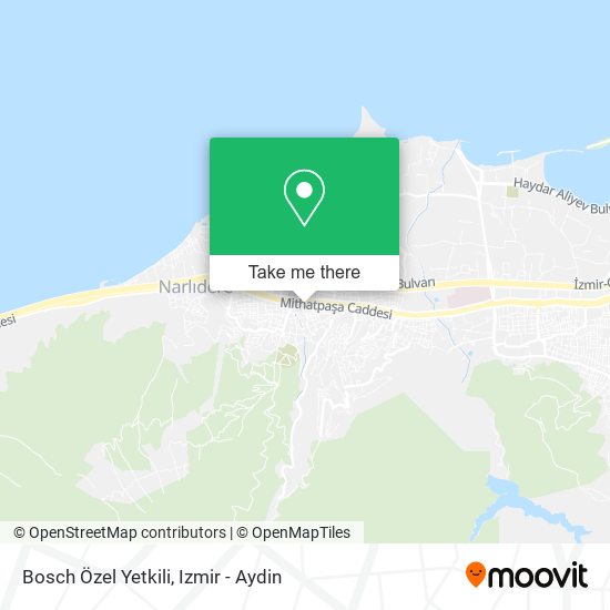 Bosch Özel Yetkili map