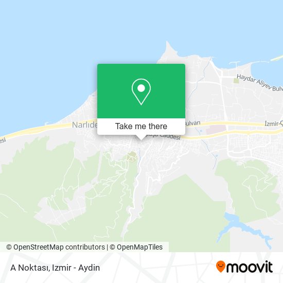 A Noktası map