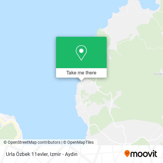 Urla Özbek 11evler map