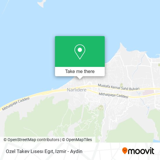 Ozel Takev Lısesı Egıt map