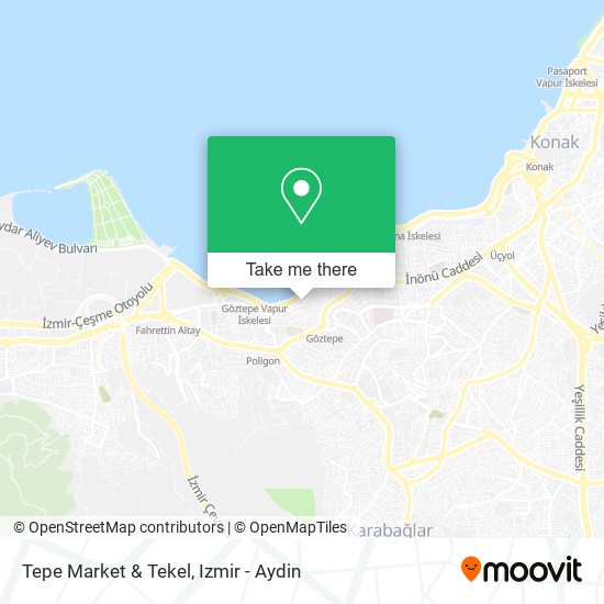 Tepe Market & Tekel map