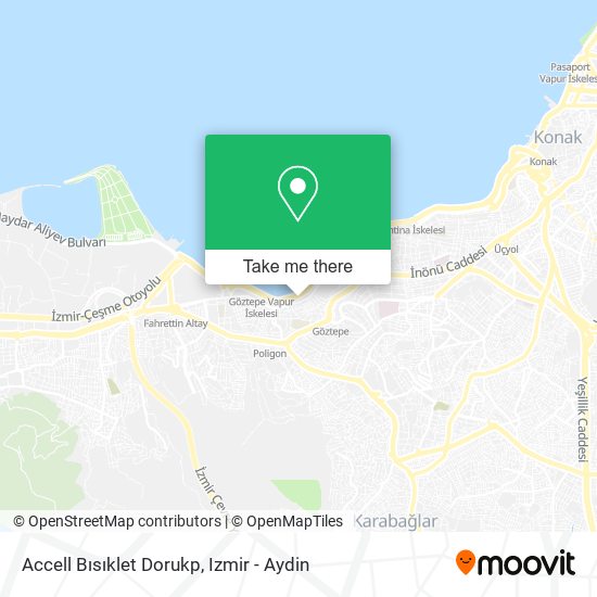 Accell Bısıklet Dorukp map
