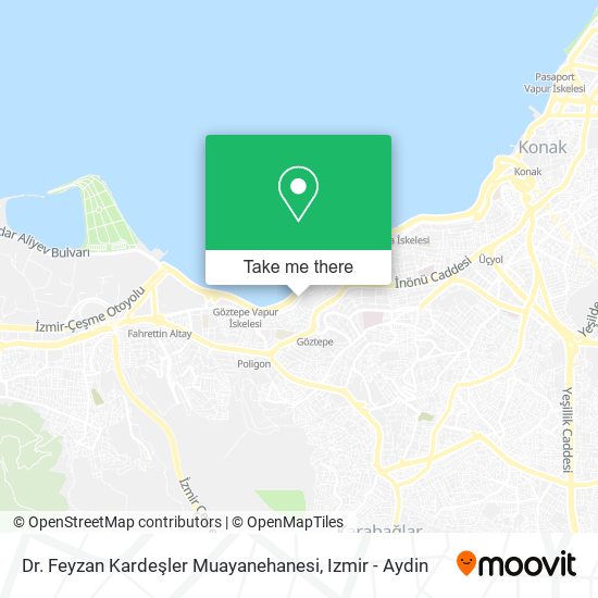 Dr. Feyzan Kardeşler Muayanehanesi map
