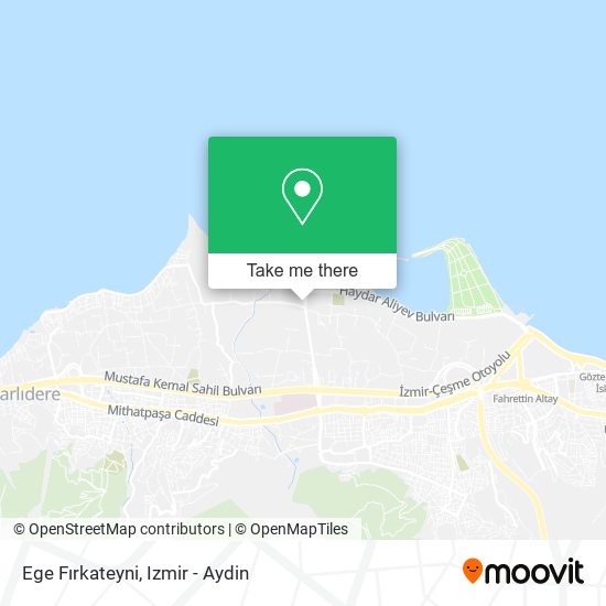 Ege Fırkateyni map