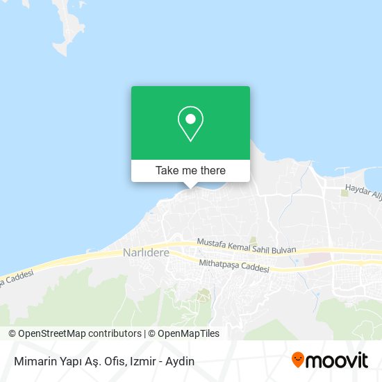 Mimarin Yapı Aş. Ofis map