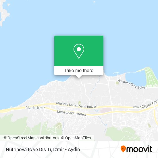 Nutrınova Ic ve Dıs Tı map