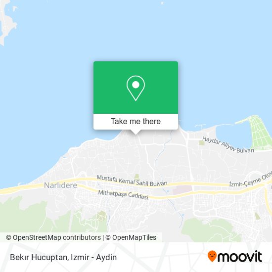 Bekır Hucuptan map