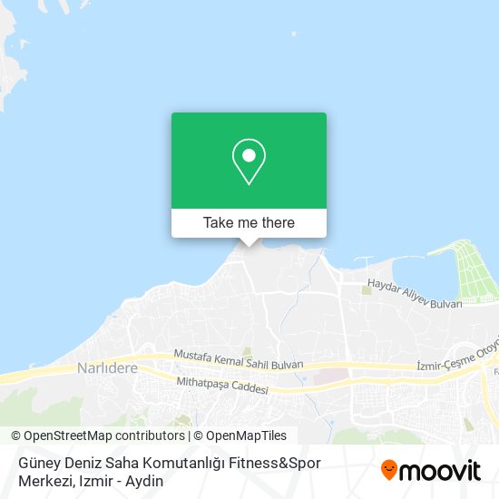 Güney Deniz Saha Komutanlığı Fitness&Spor Merkezi map