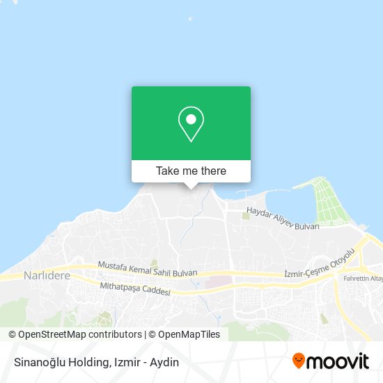 Sinanoğlu Holding map