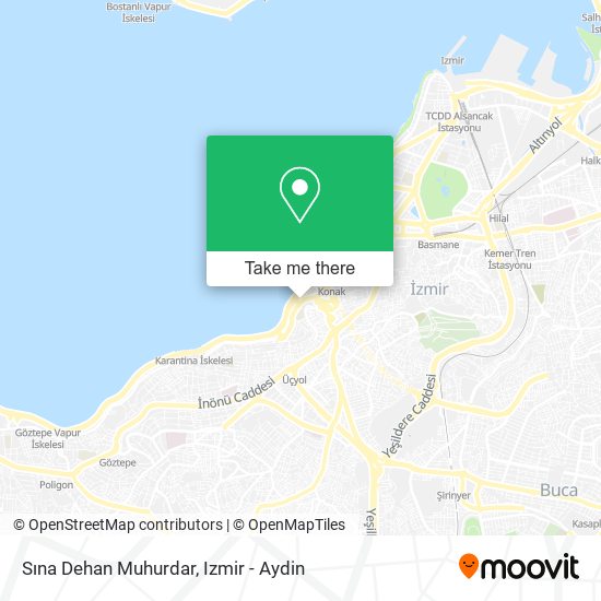 Sına Dehan Muhurdar map