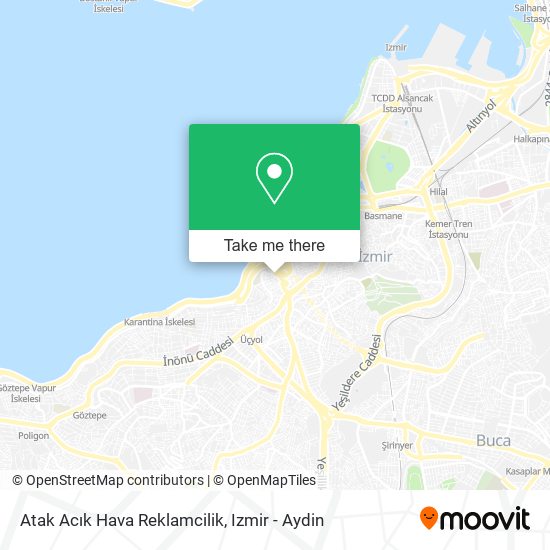Atak Acık Hava Reklamcilik map