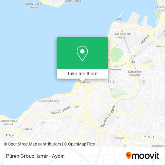 Püren Group map