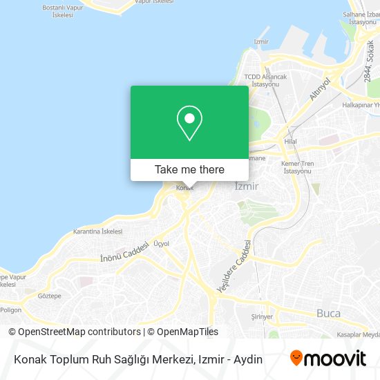 Konak Toplum Ruh Sağlığı Merkezi map