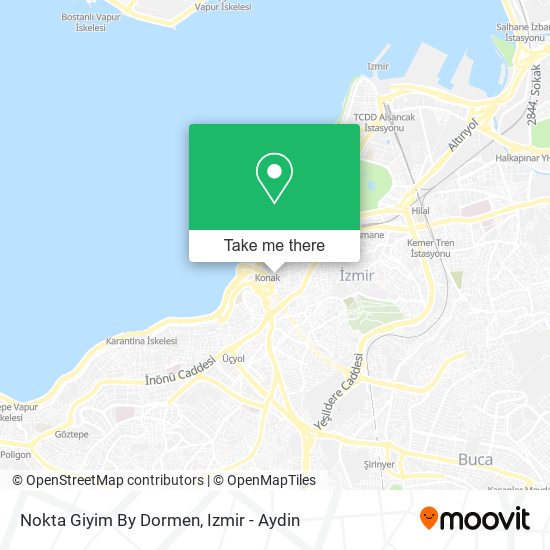 Nokta Giyim By Dormen map