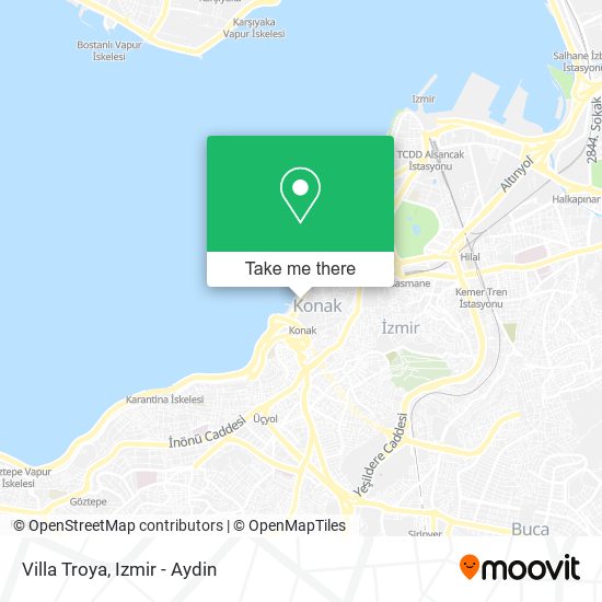 Villa Troya map