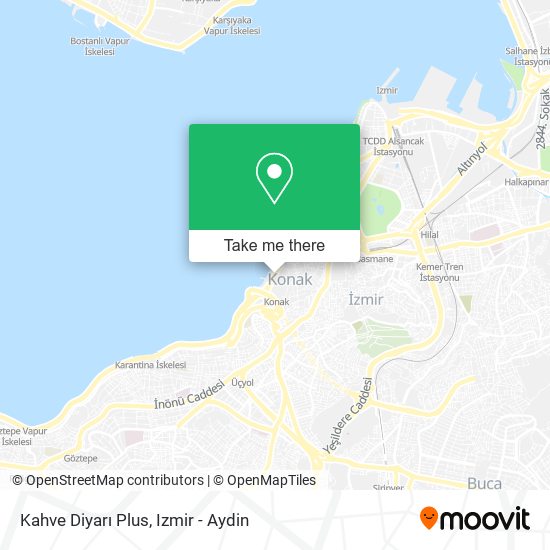 Kahve Diyarı Plus map