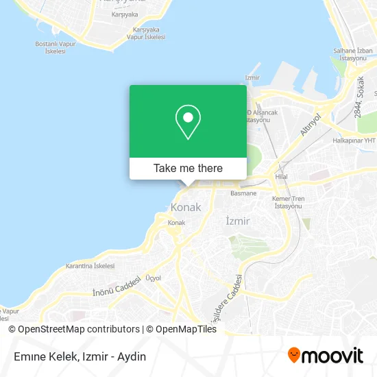 Emıne Kelek map