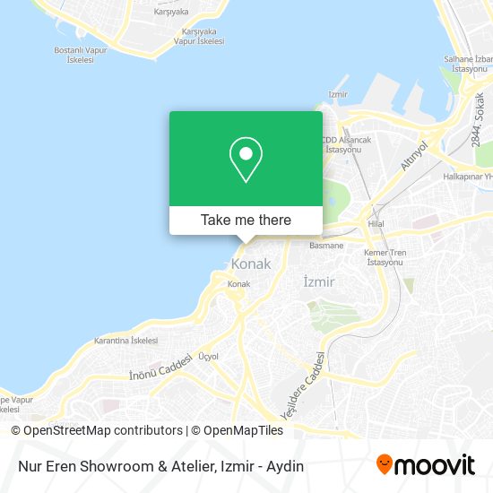 Nur Eren Showroom & Atelier map