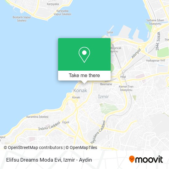 Elifsu Dreams Moda Evi map