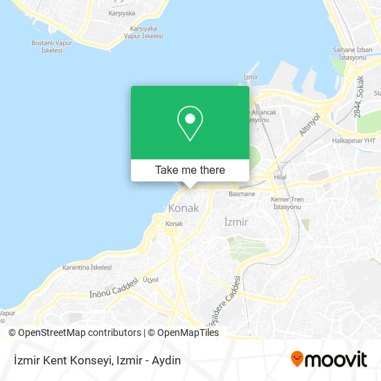 İzmir Kent Konseyi map